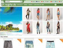 Tablet Screenshot of lch-register.de